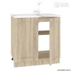 Шкаф под мойку РЕТРО НШ80м [км.00226]