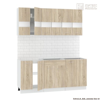 Кухня  Корнелия  ЭКСТРА 1,8 без столешницы [км.01861]