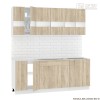 Кухня  Корнелия  ЭКСТРА 2,0 без столешницы [км.01865]