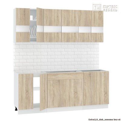 Кухня  Корнелия  ЭКСТРА 2,0 без столешницы [км.01865]