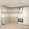Кухня  Корнелия  ЭКСТРА угловая 1,5х1,9 без столешницы [км.01913]