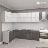 Кухня  Корнелия  ЭКСТРА угловая 1,5х2,4 без столешницы [км.01923]