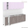 Кухня  Корнелия  ЛИРА 2,4 без столешницы [км.02371]