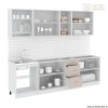 Кухня  Корнелия  ЛИРА 2,6 без столешницы [км.02372]