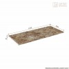 Столешница кухонная 1300х600х26 [км.00451]