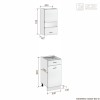 Кухонный модуль 40р1ш Без Столешницы Корнелия ЭКСТРА [км.01703]