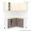 Кухня  Корнелия  ЛИРА угловая 1,5х1,4 [км.02700]