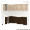 Кухня  Корнелия  ЛИРА угловая 1,5х2,5 [км.02716]