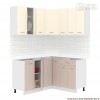 Кухня  Корнелия  ЛИРА угловая 1,5х1,4 Без Столешницы [км.02701]