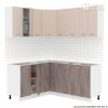 Кухня  Корнелия  ЛИРА угловая 1,5х1,8 Без Столешницы [км.02707]