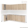 Кухня  Корнелия  ЛИРА угловая 1,5х2,9 Без Столешницы [км.02721]