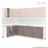 Кухня  Корнелия  ЛИРА угловая 1,5х2,9 Без Столешницы [км.02721]