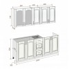 Кухня  Корнелия  РЕТРО 2,0 [км.01051] Без Столешницы